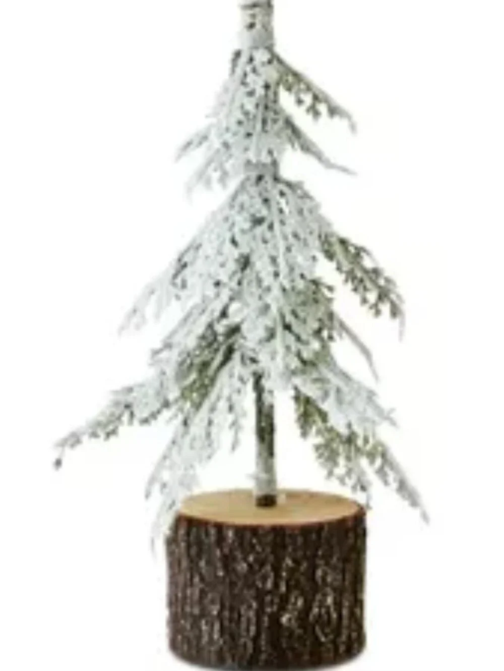 Two Tabletop  Christmas Tree Set